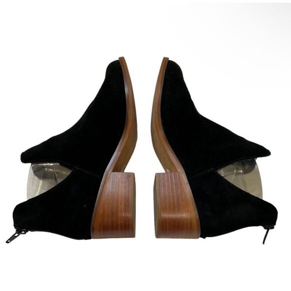 Steve Madden Ankle Bootie Size 7M Black Suede The Lancaster - Picture 3 of 8